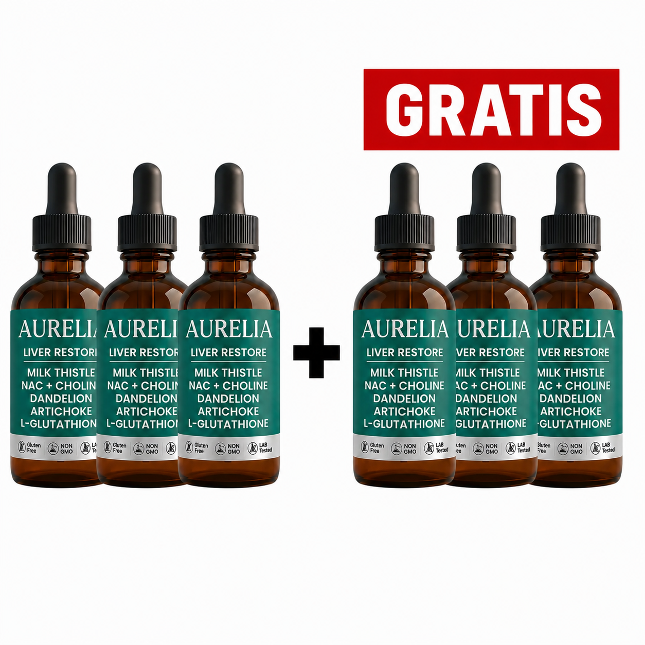 Aurelia 3+3 (6 frascos)
