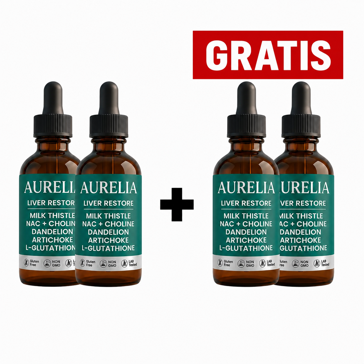 Aurelia 2+2 (4 frascos)