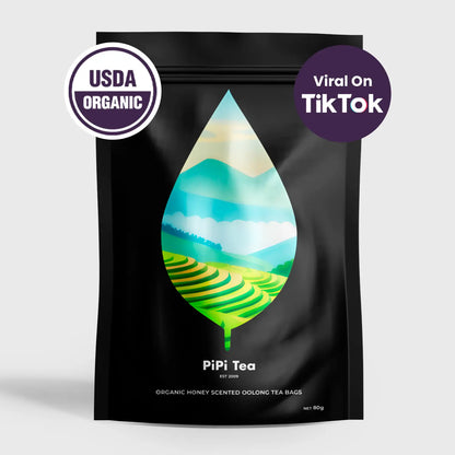 Bolsas de Té Oolong Orgánico con Aroma a Miel